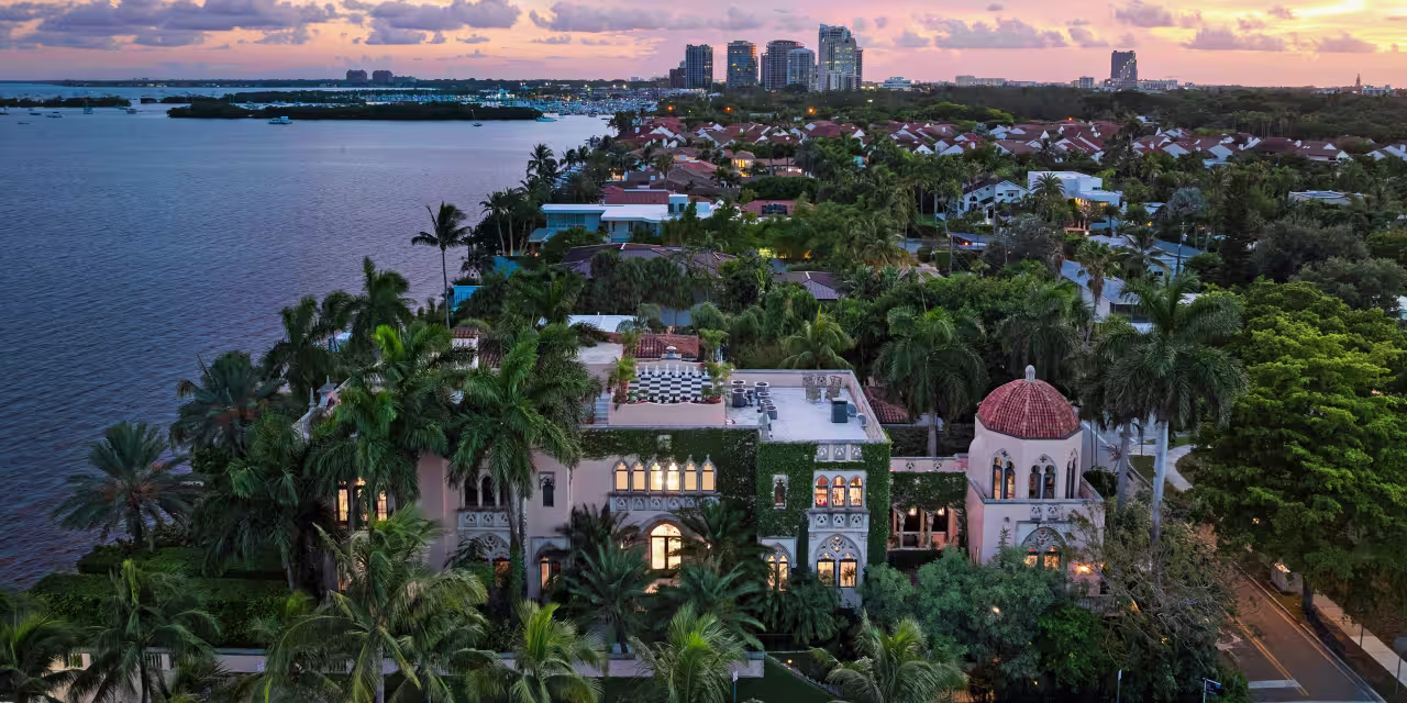 In Showy Miami, a Pink Gothic-Style Castle Is Truly Unexpected
