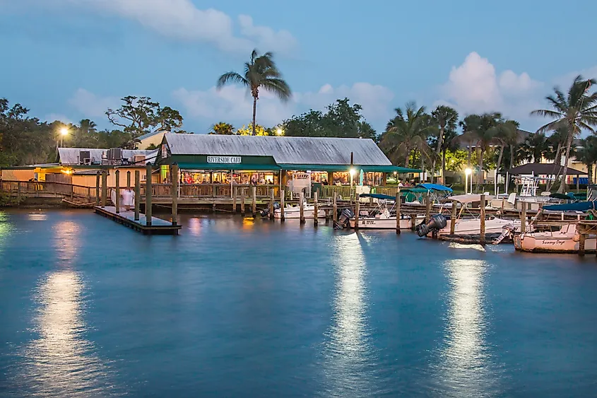Coastline at Vero Beach, Florida.