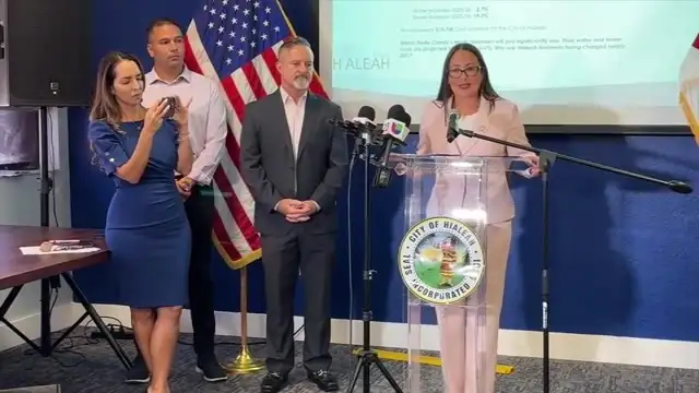 Hialeah mayor takes steps to protect residents from rising water rates, demands audit of Miami-Dade Water and Sewer - WSVN 7News | Miami News, Weather, Sports