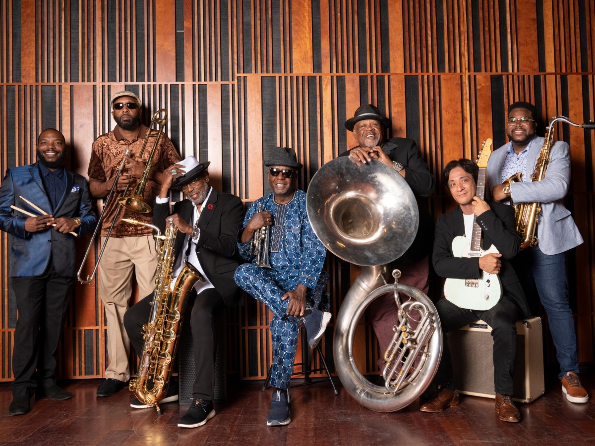Dirty Dozen Brass Band playing at Skipper’s Smokehouse next month