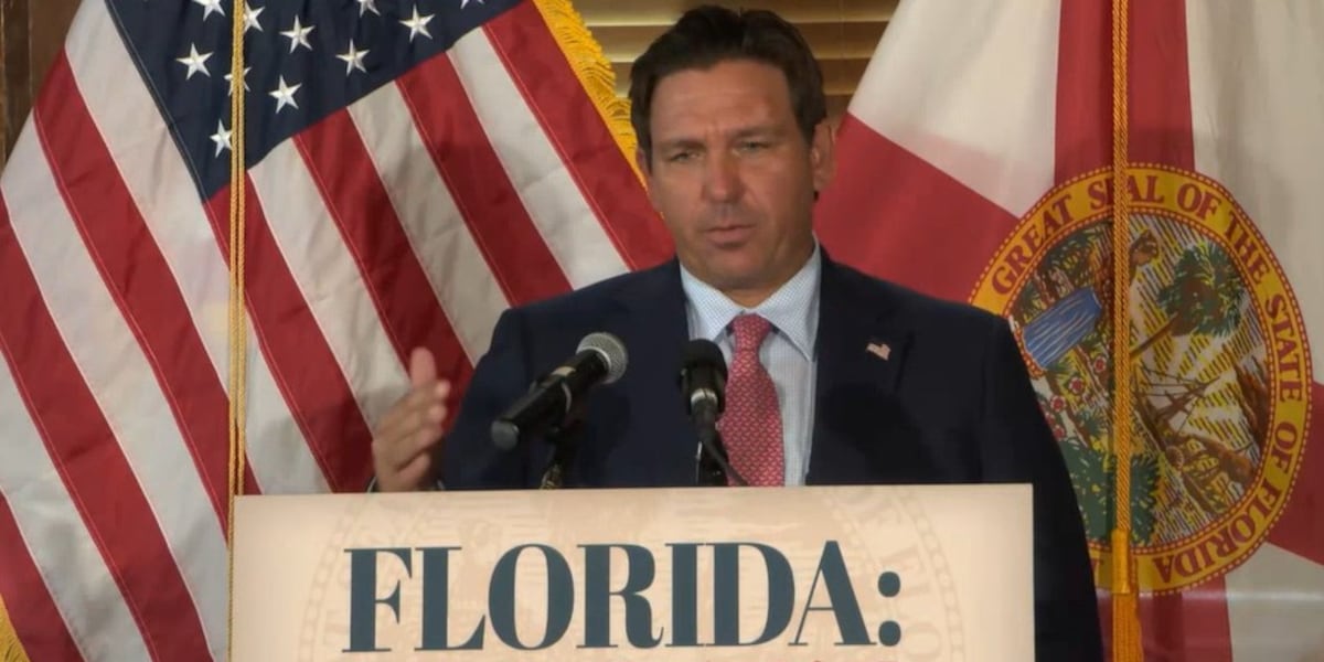 DeSantis schedules media briefing Wednesday in Tampa