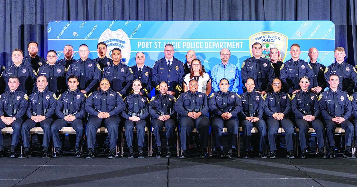 Chief Niemczyk swears in 28 new police officers | St. Lucie County