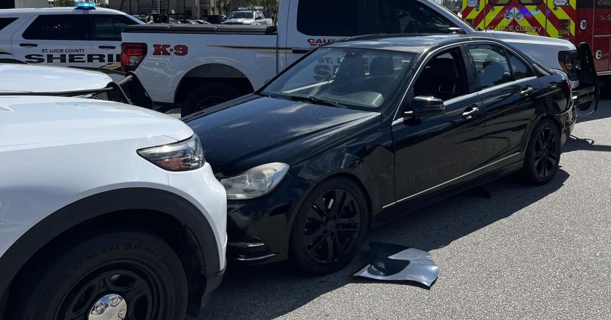 Man rams two cars, patrol vehicle near the Clubhouse at Kitterman Woods on Oct. 20 | St. Lucie County