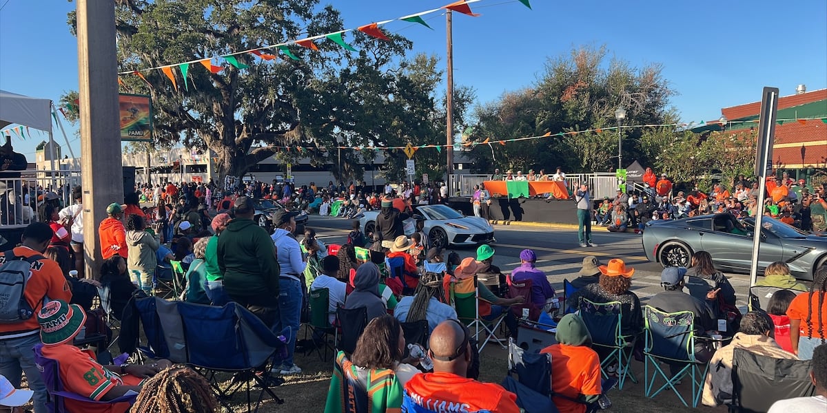 Rattlers show their spirit at the FAMU Homecoming Parade