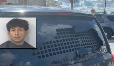 19-year-old arrested by Port St. Lucie police after rock thrown at ICE vehicle window
