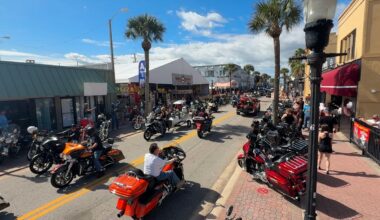 Local officials say the thousands of people who came to Volusia County for the four-day Biketoberfest event have helped the local economy during the "shoulder season" between summer and spring break. (Spectrum News)
