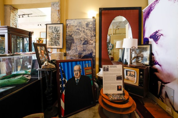 Exhibits at the Wells’Built Museum, pictured on Friday, Oct. 24,...