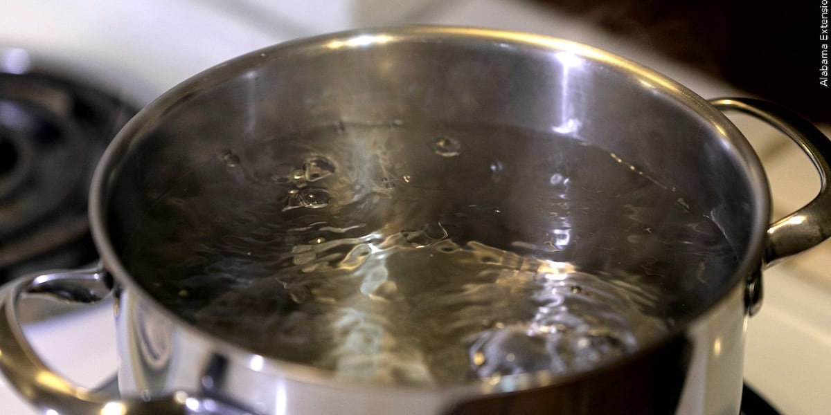 Precautionary Boil Water Notice issued for Gadsden regional water system users