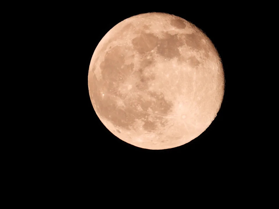 Fall is here in Florida with the Harvest Moon. Taken with a Coolpix P1000.