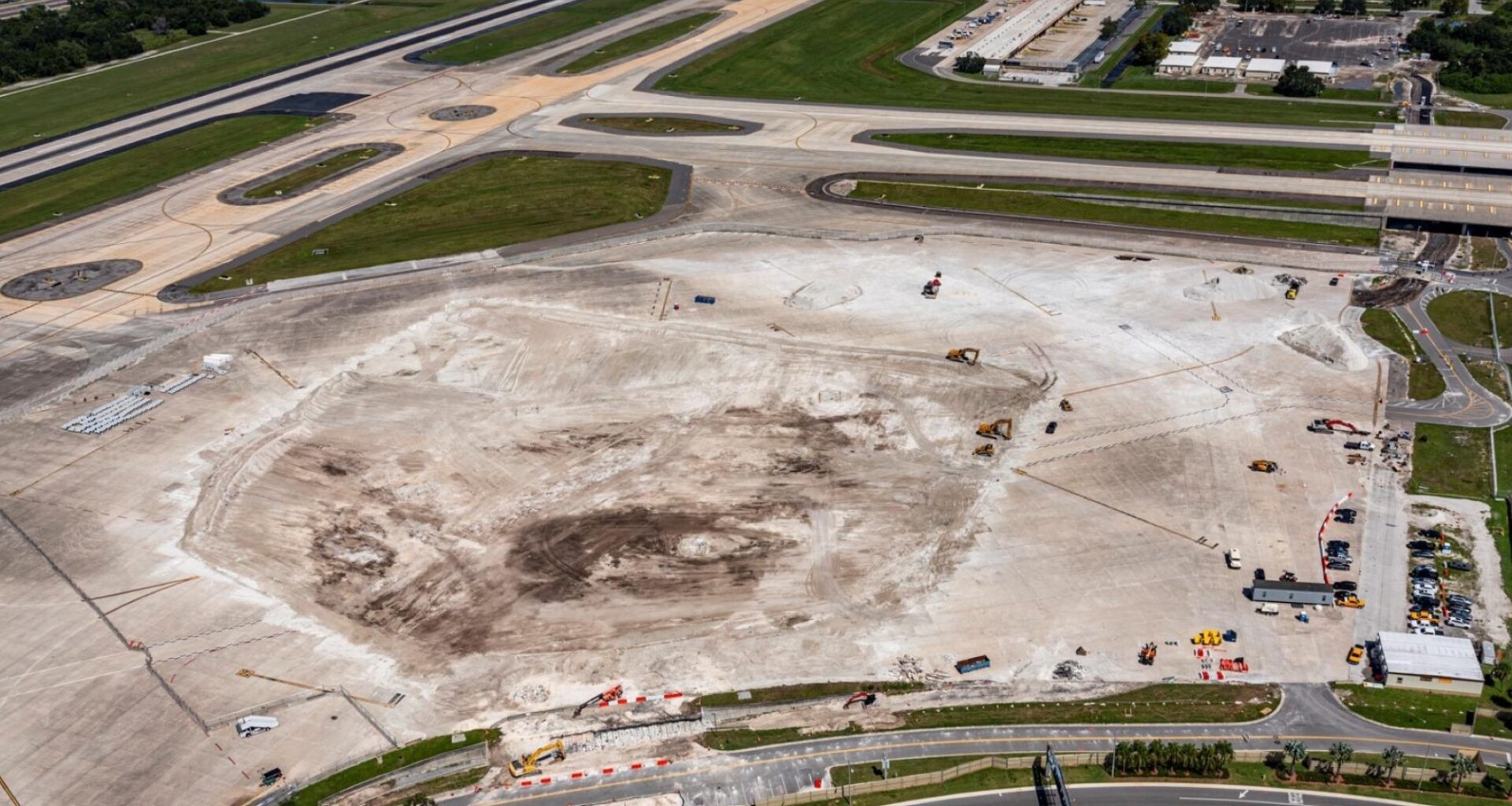 The site of the new Airside D