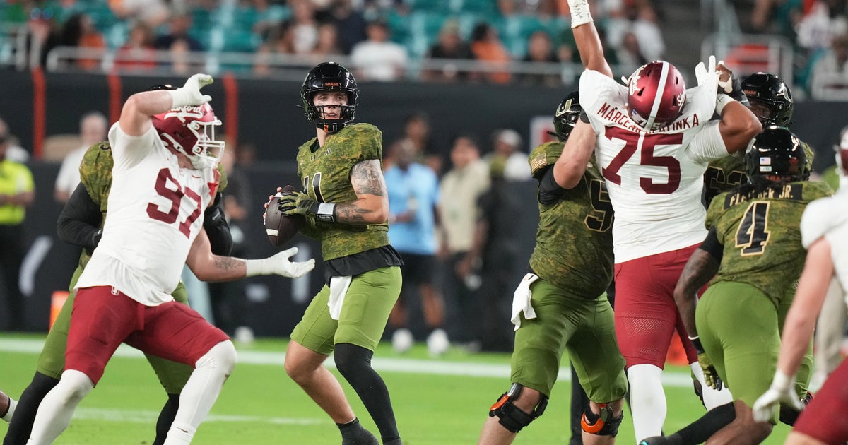 Mark Fletcher Jr. has career-best three TDs, No. 9 Miami Hurricanes roll past Stanford Cardinal 42-7
