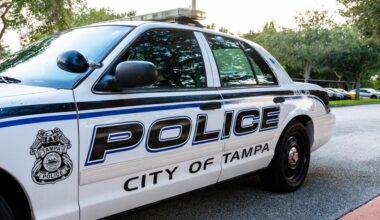 Police: Car fire shuts down street in downtown Tampa