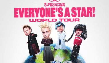 5 Seconds of Summer Announces 'EVERYONE'S A STAR!' World Tour with Orlando Debut