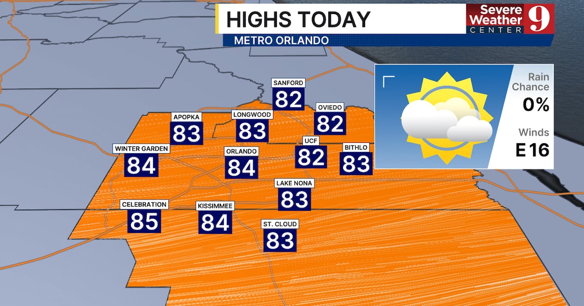 Weekend weather report - WFTV