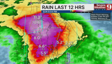 Urgent weather warnings issued for areas of Central Florida – WFTV