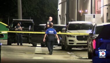 Police block off nightclub after shooting reported in Opa-locka