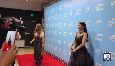 Lucy Liu honored at Miami Film Festival as her new film Rosemead premieres