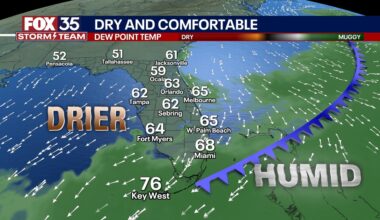 Orlando weather: Sunny skies, cool temperatures