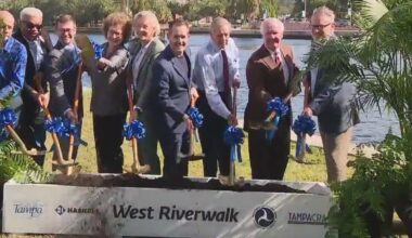 Tampa breaks ground on West Riverwalk project