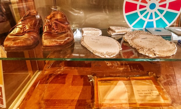 Evidence from the Groveland Four case at the Wells’Built Museum...