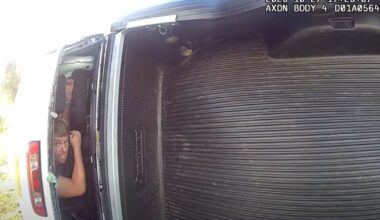 Video shows arrest of 'reckless driver' who flipped truck