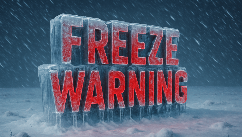 Tallahassee, FL Weather: Freeze Warning and 20° Wind Chills Hit Panhandle Early Today