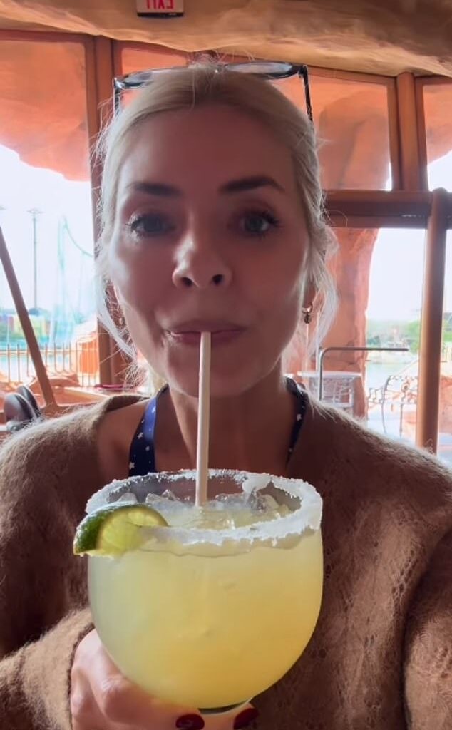 Holly Willoughby revealed she had an 'absolute blast' on a free family holiday to Universal Studios in Orlando as she shared a glimpse of the trip on Sunday