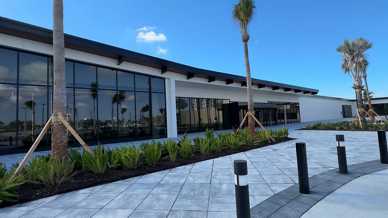 A two-year, $54 million improvement project at the Bradenton Area Convention Center significantly expanded the facility. (Spectrum News/Julia Hazel)