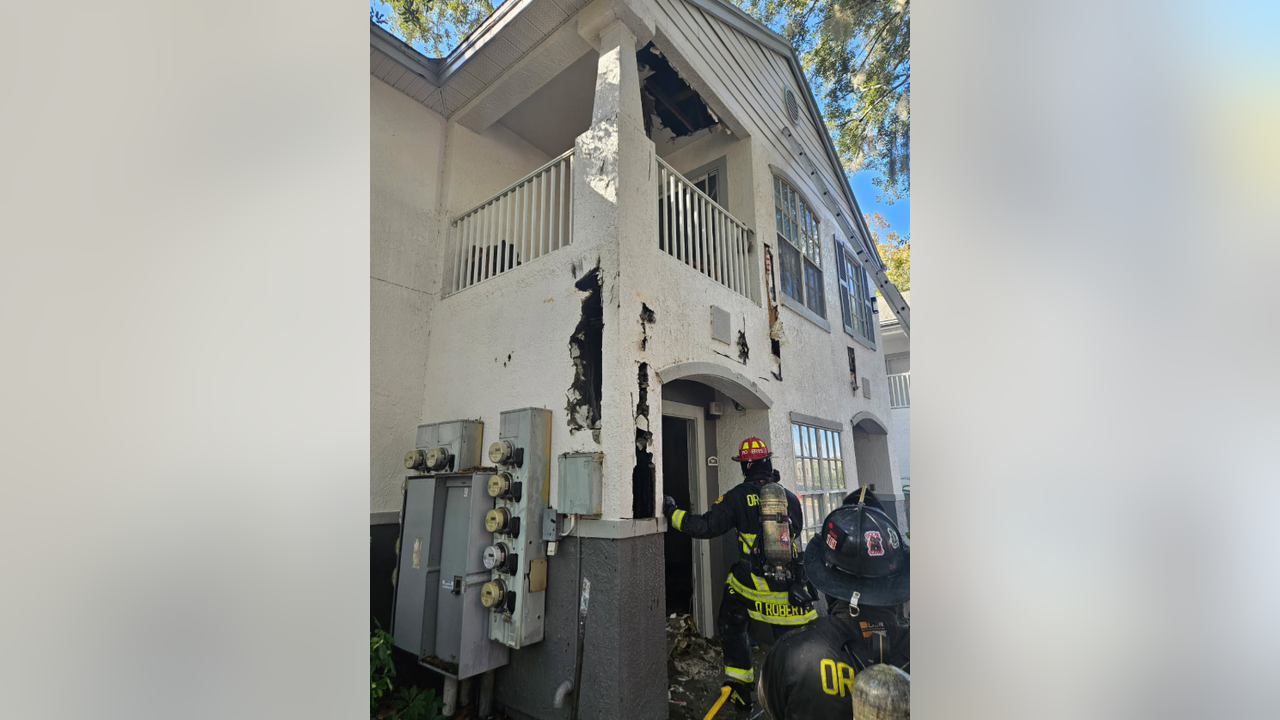 Over two dozen Orlando residents displaced after condo fire, officials say