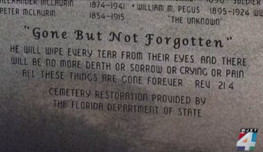 Veterans remembered in restored Historic African-American Spring Park cemetery