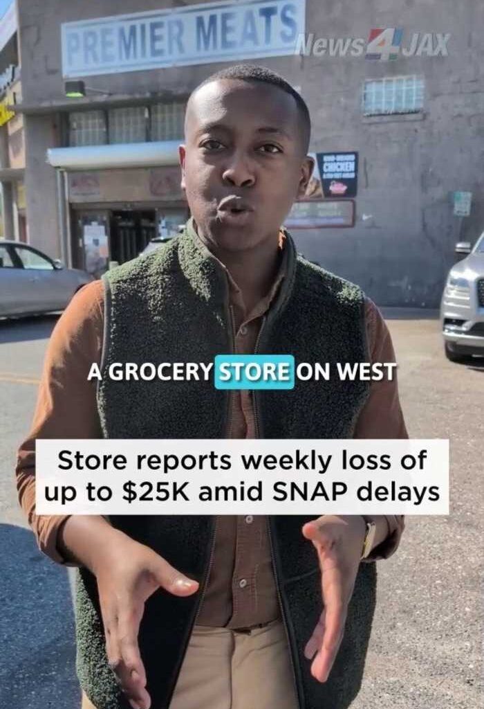 Jacksonville grocer reports weekly loss of up to $25K amid SNAP delays