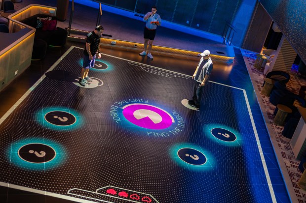 Attic at The Club is a new feature on board...