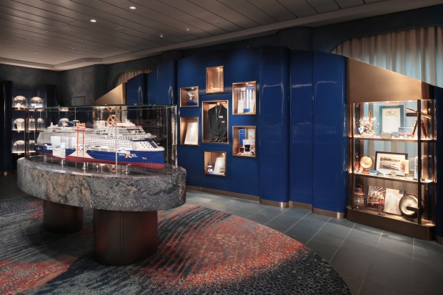 Celebrity Flagship on Deck 5 is a new retail venue...