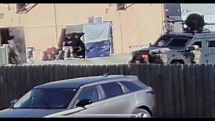 Footage shows Orlando SWAT team during shooting at tattoo shop