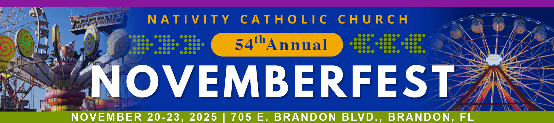 Get Ready For Tampa’s Largest Church Festival From Nov. 20-23