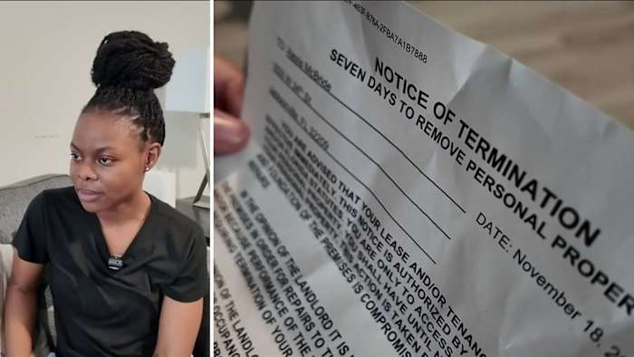 Jacksonville woman forced to move out of rental home after management deems floors unsafe