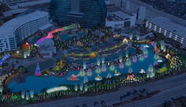 Seminole Hard Rock Hotel & Casino Hollywood Debuts “Hard Rock the Holidays”: A Stunning Family Light Show Spectacular Transforming The Guitar Hotel