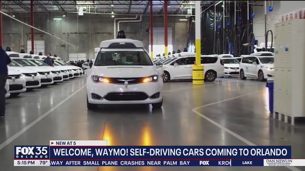 Self-driving cars, Waymo, comes to Orlando