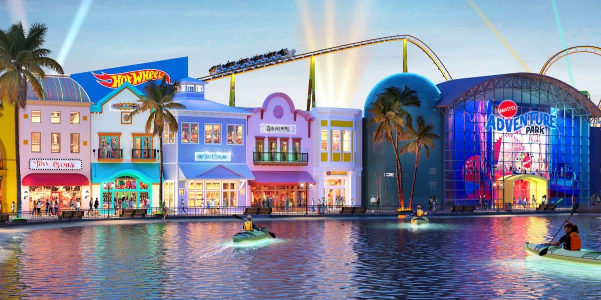 Mattel Adventure Park concept art