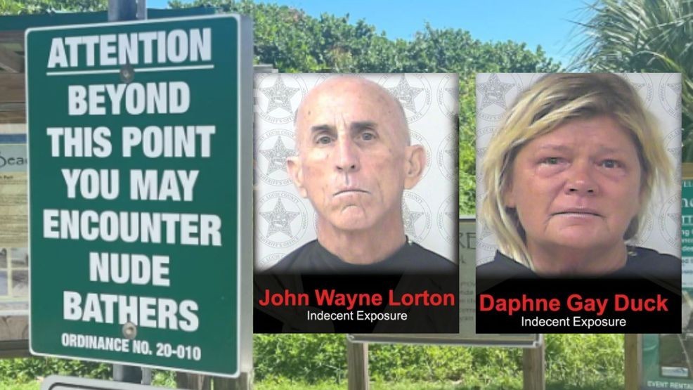 {p}As part of ongoing enforcement efforts, deputies announced on Thursday that they made two additional arrests. The SLCSO said Daphne Gay Duck, 62, and John Wayne Lorton, 66, were charged with Indecent Exposure for violating county ordinances regarding public nudity outside of the designated zone. (SLCSO){ }{/p}