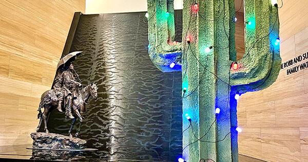 James Museum to host Yule Cactus Lighting with local artist Chad Mize | Diversions