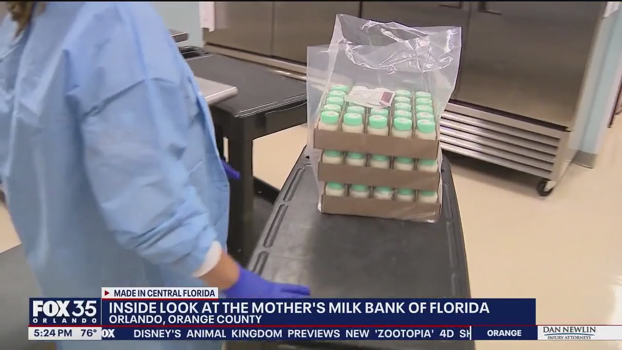 Mother’s Milk Bank of Florida helping state’s most fragile newborns