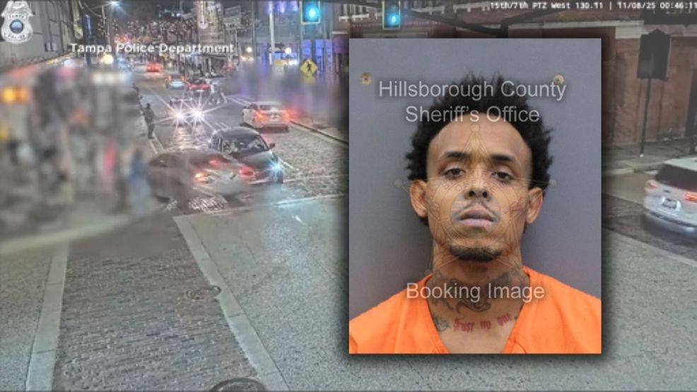 A high-speed chase in Tampa ended early Saturday when a 22-year-old driver slammed into a Ybor City crowd, killing four and injuring eleven. (TPD, HCSO)