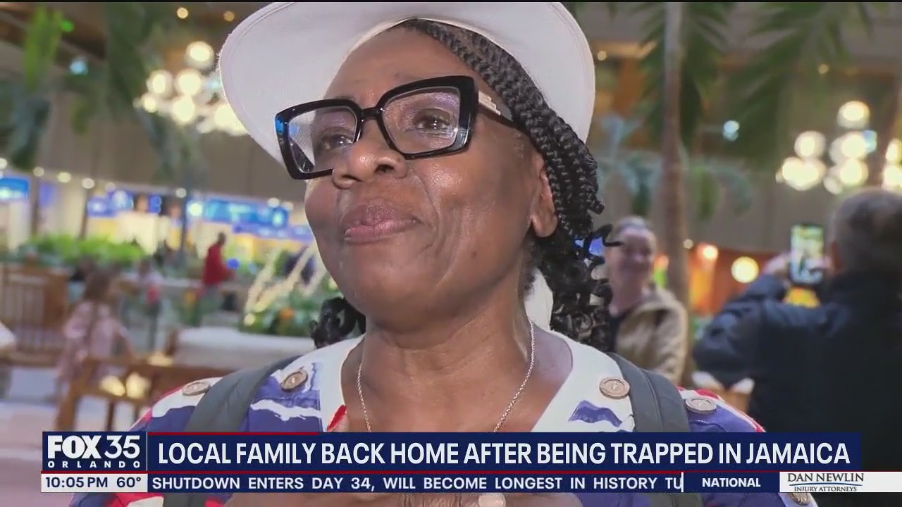 Florida family returns from Jamaica after being stranded