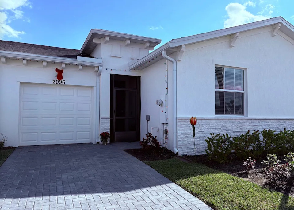 Barbara White's home in Palm Bay, Florida.