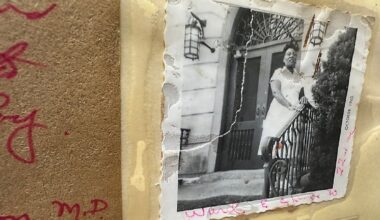 A picture of Deotha Parsons, seen a historical scrapbook at the Bay Pines VA Hospital in St. Petersburg. Parsons was the first black woman to work at the hospital. (Bay Pines VA)