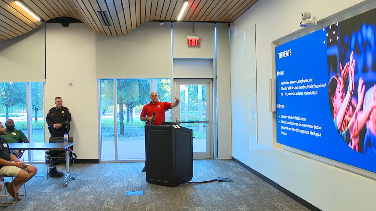 Tampa Police have been working closely with local churches during recent months to improve security and strengthen community ties. (Spectrum News/Chris McDonald)