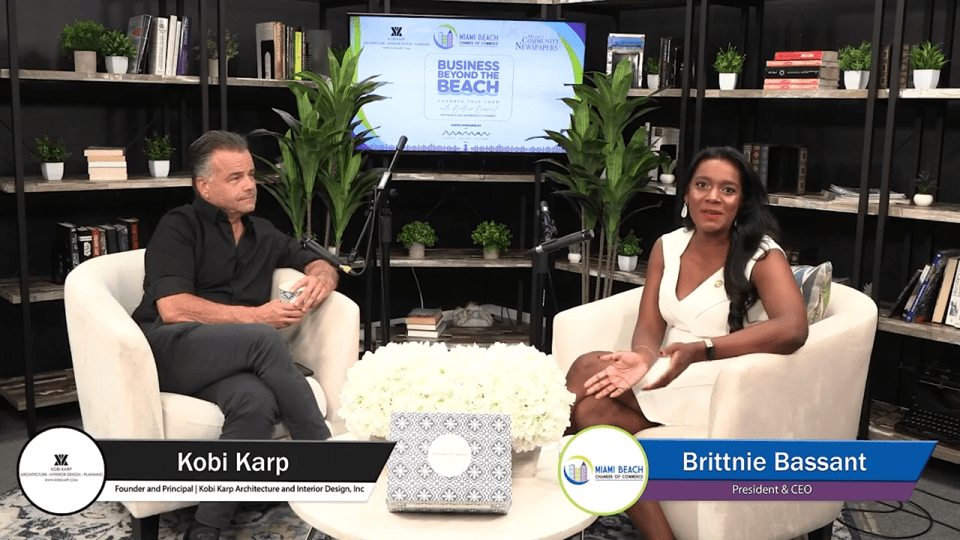 Business Beyond the Beach Talk Show: Kobi Karp of Kobi Karp Architecture and Interior Design, Inc