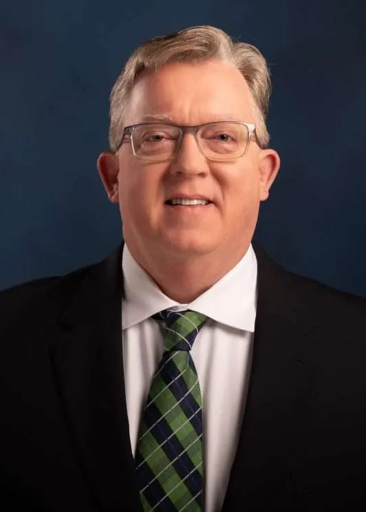 A man in a suit and tie