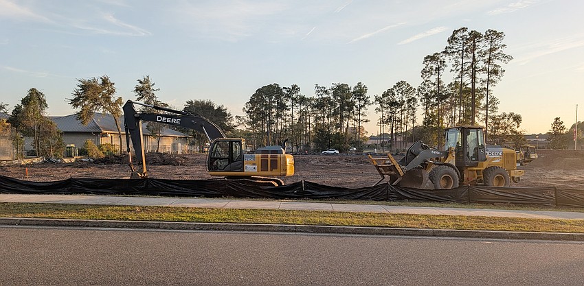The site of the Chick-fil-A at 705 Duval Station Road in North Jacksonville was cleared of trees. Heavy equipment sits at the site Nov. 21, 2025. The site of the Chick-fil-A at 705 Duval Station Road in North Jacksonville was cleared of trees. Heavy equipment sits at the site Nov. 21, 2025.